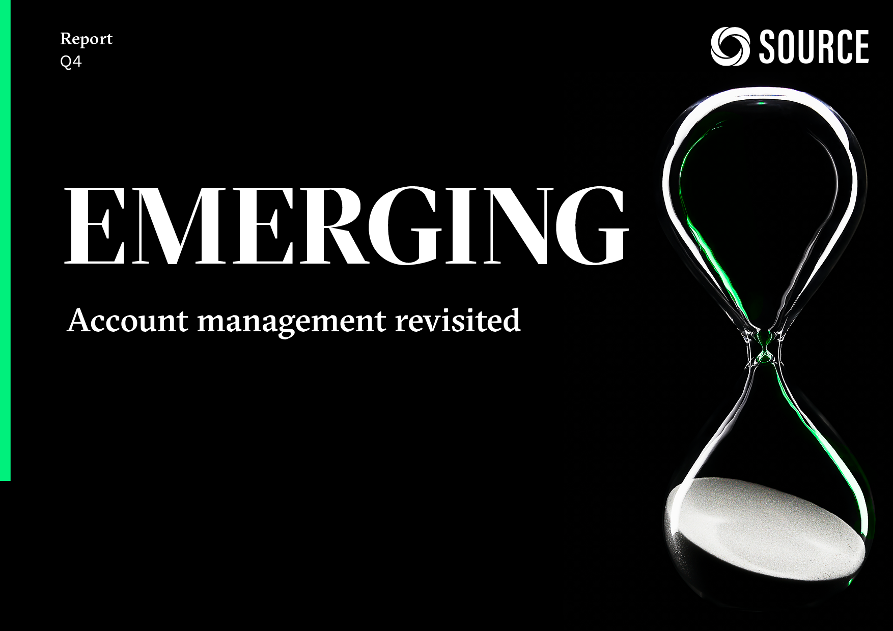 Report front cover - Account Management Revisited