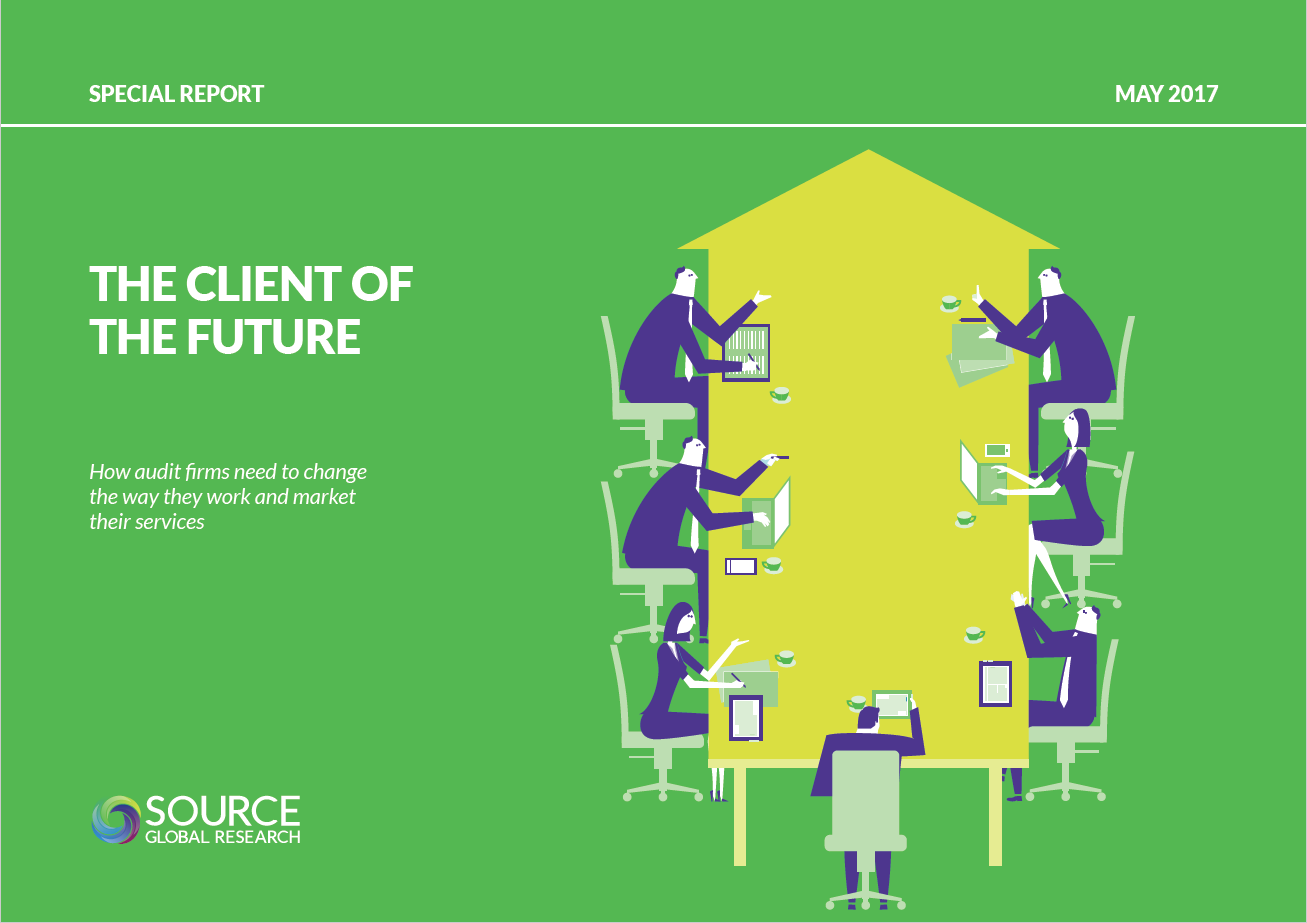 Report front cover - Audit – the client of the future