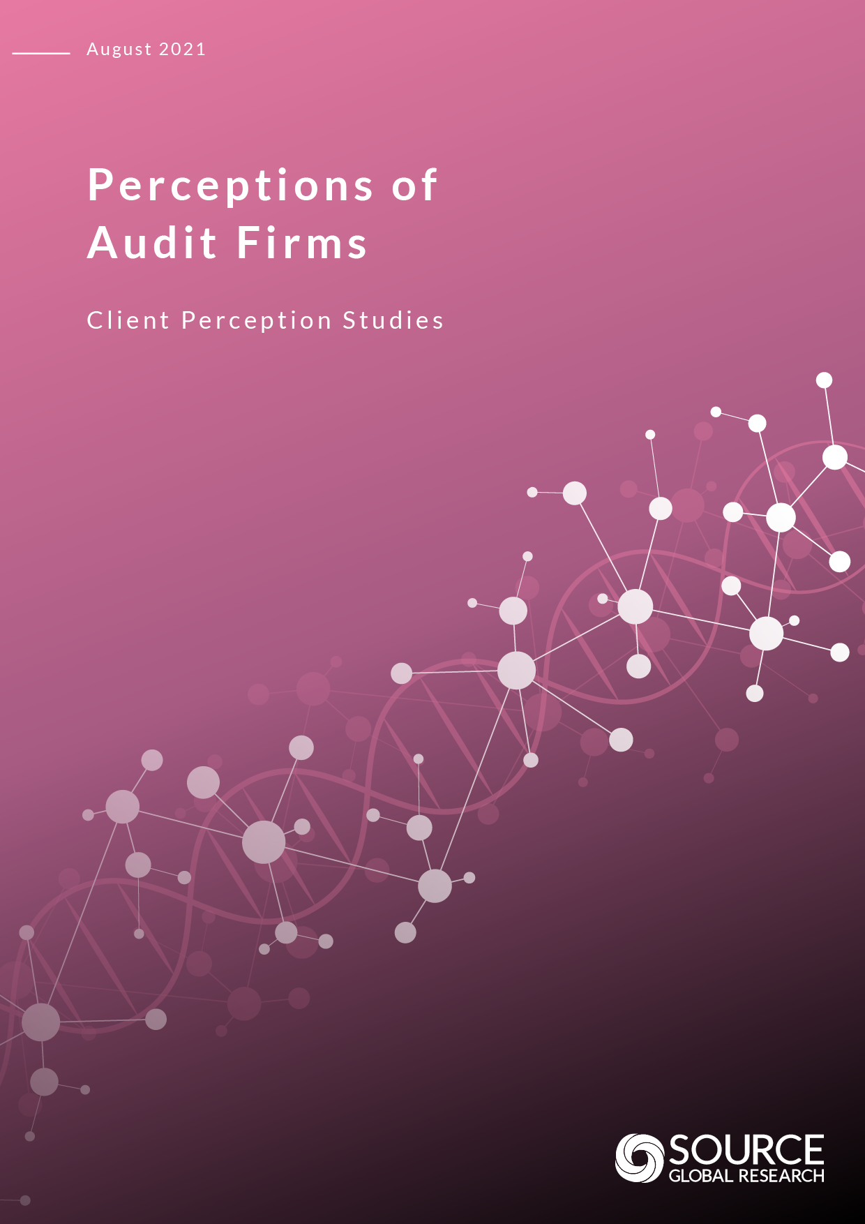 Report front cover - Perceptions of Audit Firms in 2021