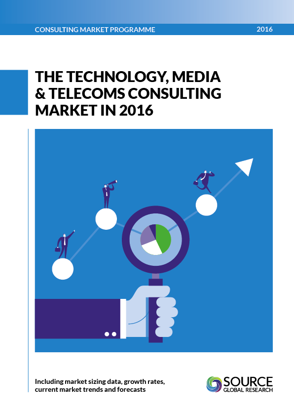 Report front cover - The Technology, Media & Telecoms Consulting Market