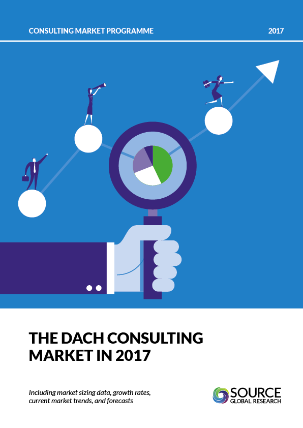 Report front cover - The DACH Consulting Market in 2017