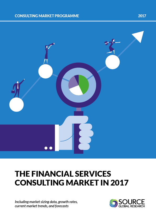 Report front cover - The Financial Services Consulting Market in 2017