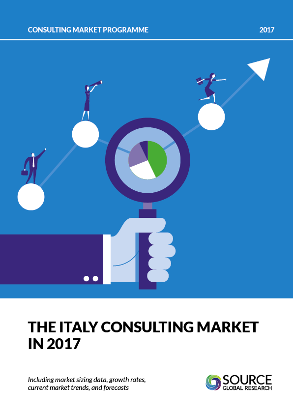 Report front cover - The Italy Consulting Market in 2017