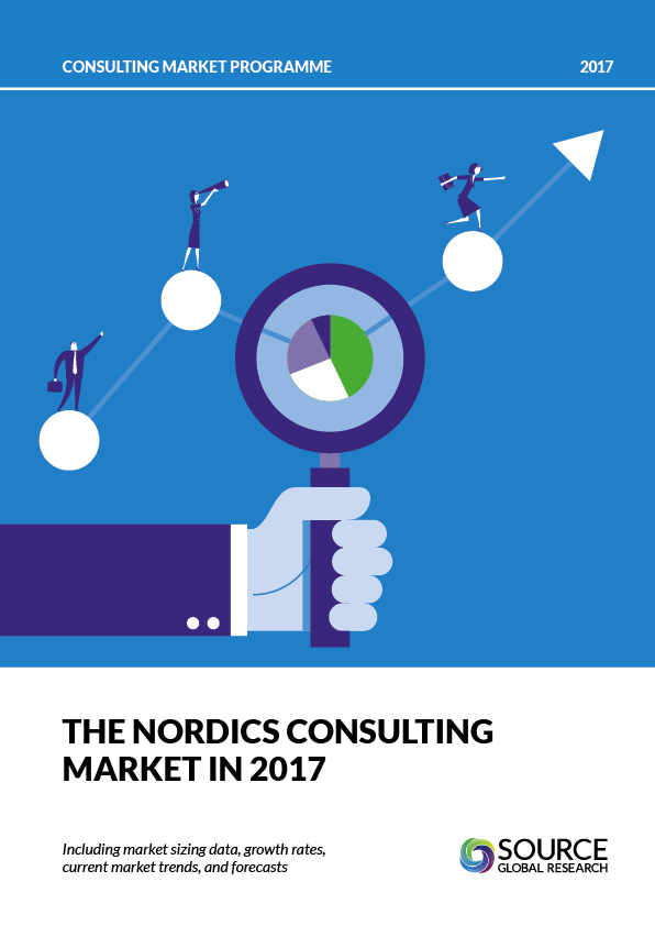 Report front cover - The Nordics Consulting Market in 2017