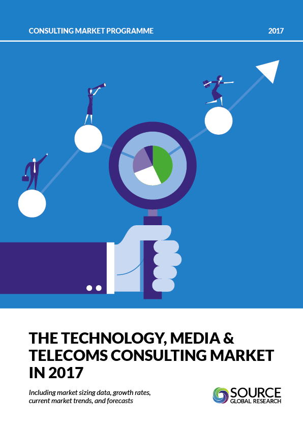 Report front cover - The Technology, Media & Telecoms Consulting Market in 2017