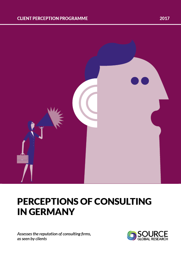 Report front cover - Perceptions of Consulting in Germany in 2017