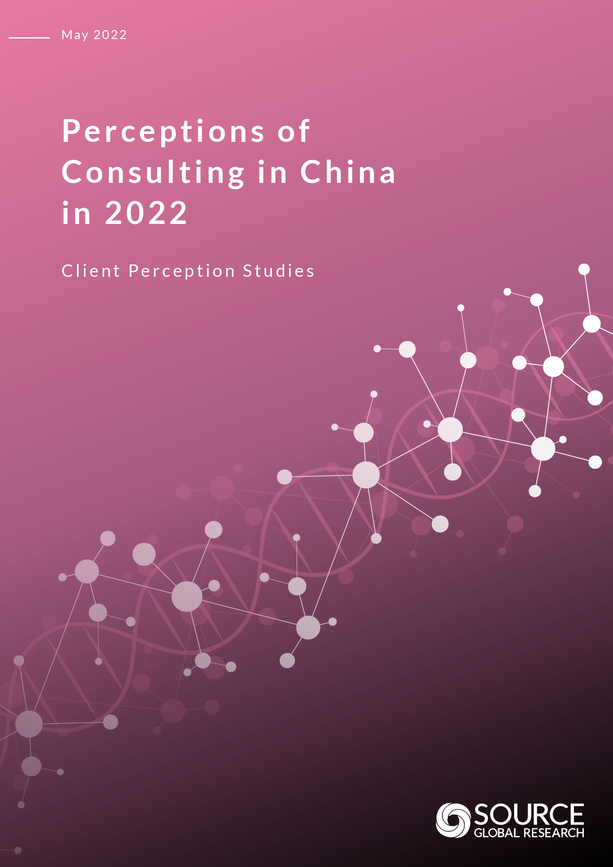 Report front cover - Perceptions of Consulting in China in 2022