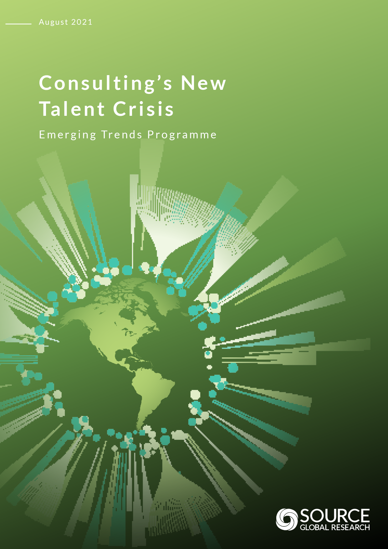 Report front cover - Consulting’s New Talent Crisis