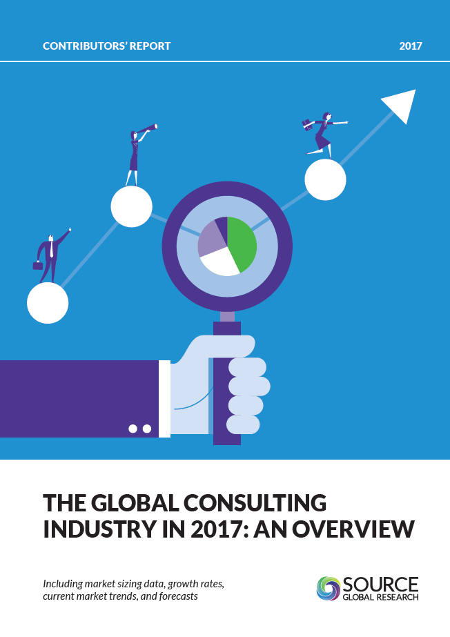 Report front cover - The Global Consulting Industry in 2017: An overview