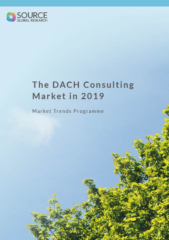 Report front cover - The DACH Consulting Market in 2019