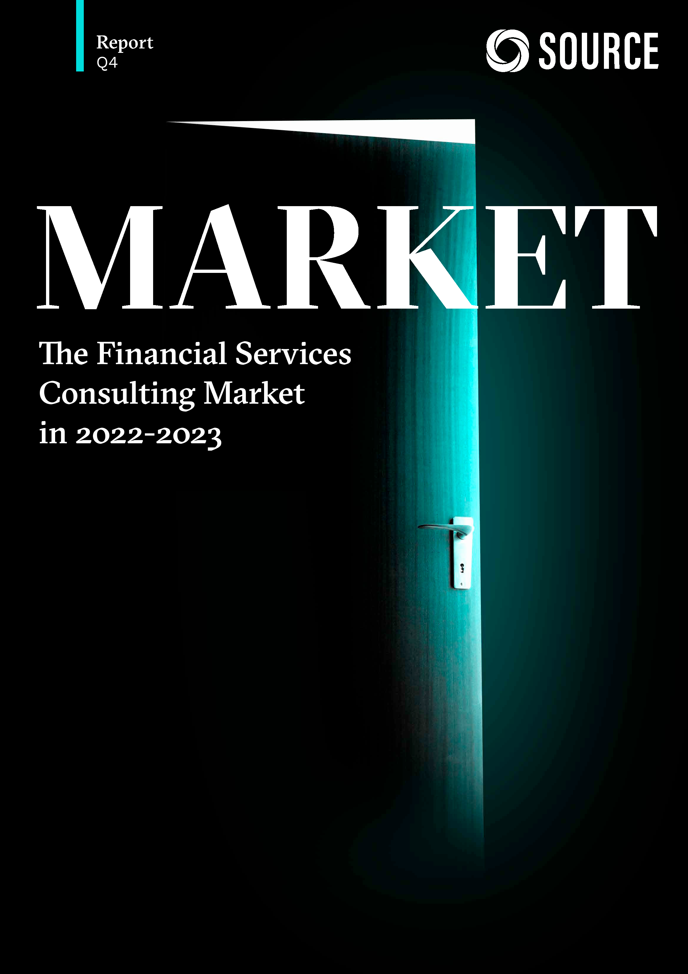 Report front cover - The Financial Services Consulting Market in 2022-2023