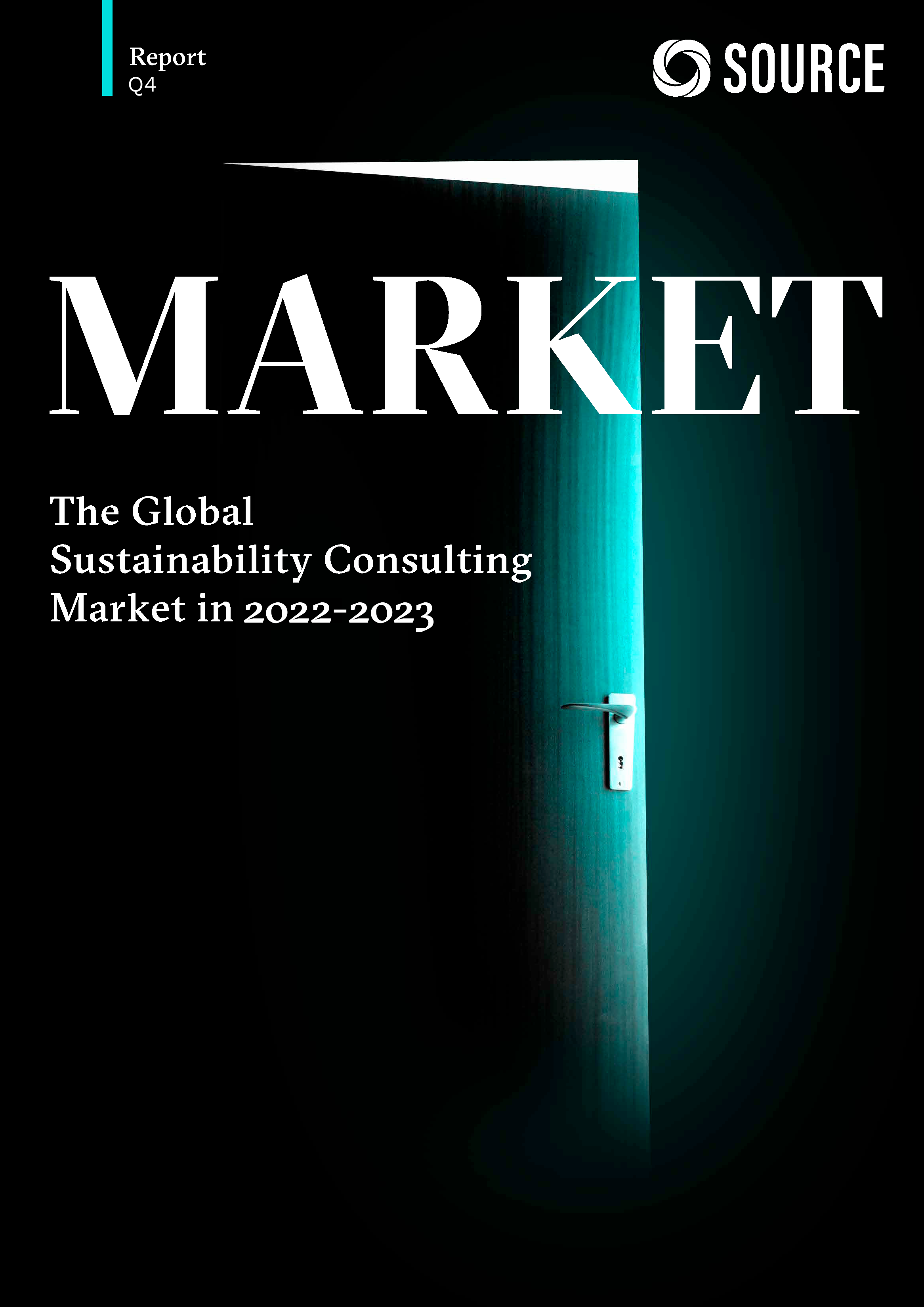 Report front cover - The Global Sustainability Consulting Market in 2022-2023
