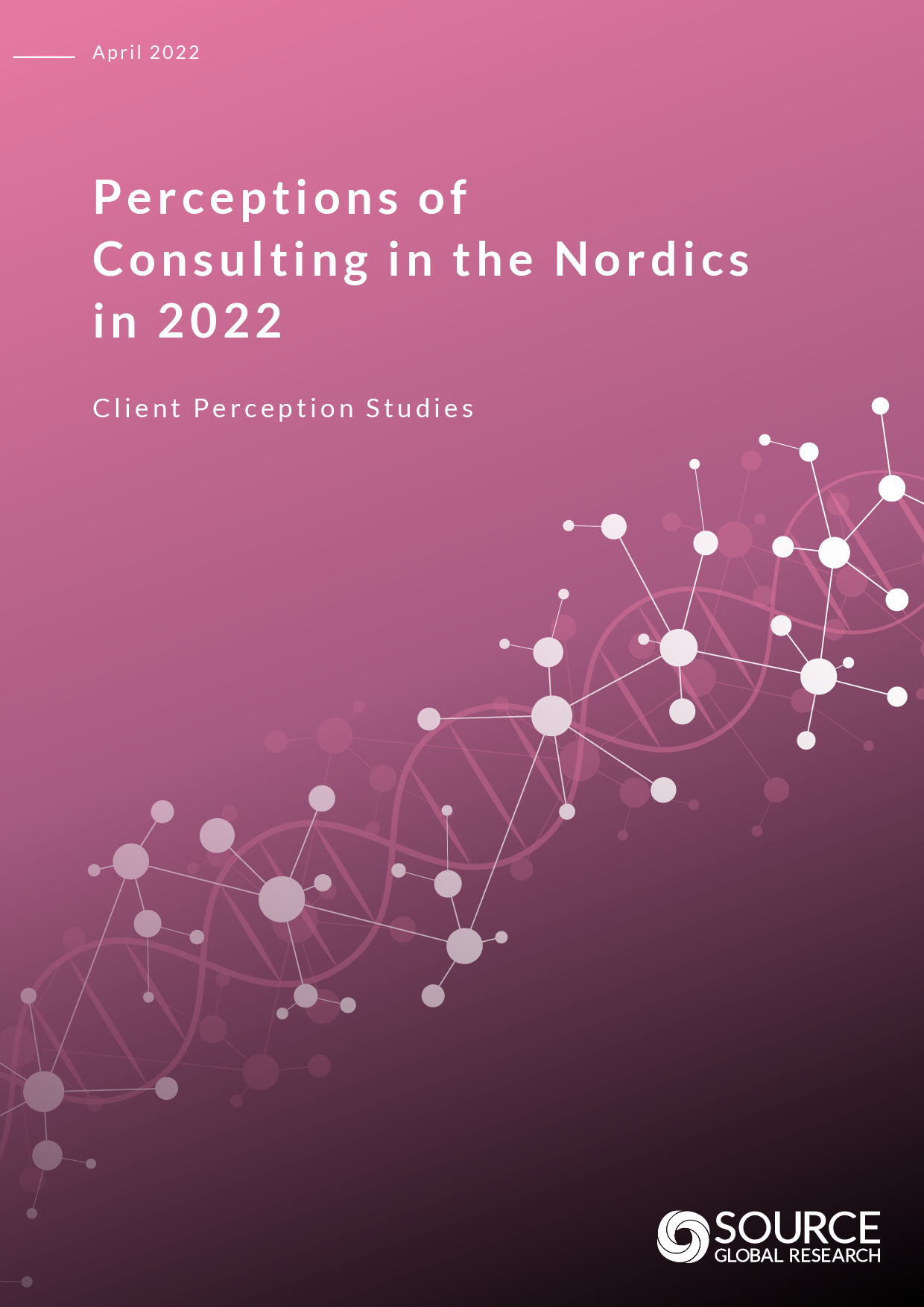 Report front cover - Perceptions of Consulting in the Nordics in 2022