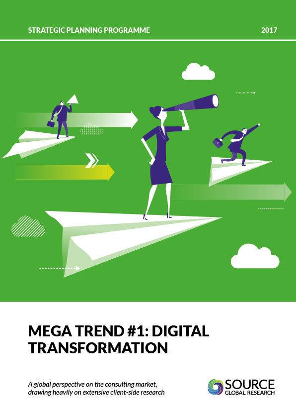 Report front cover - Digital transformation