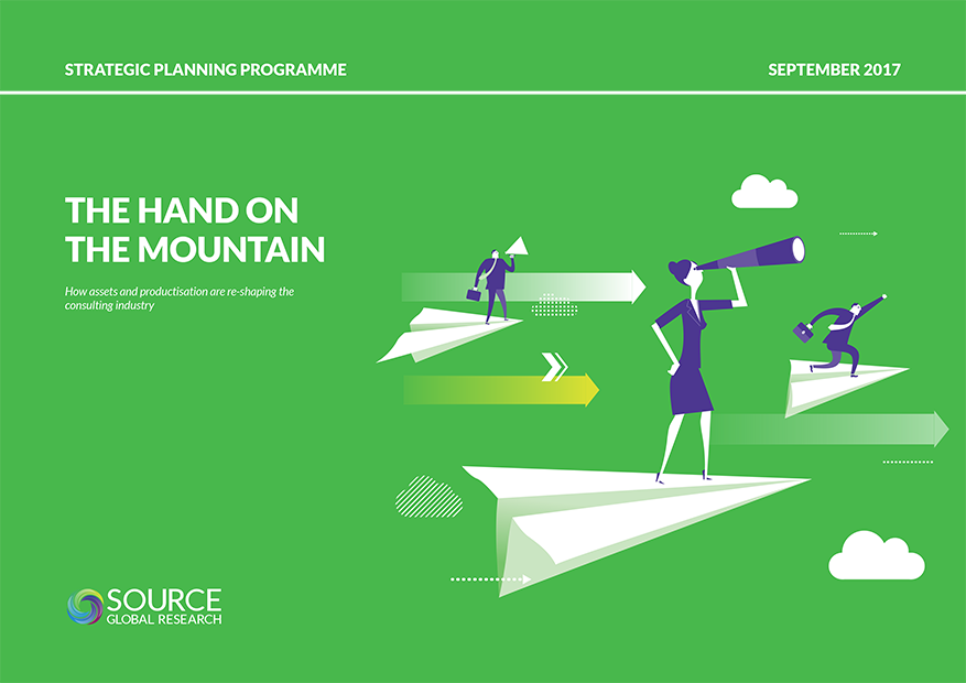 Report front cover - Assets and productisation: The hand on the mountain