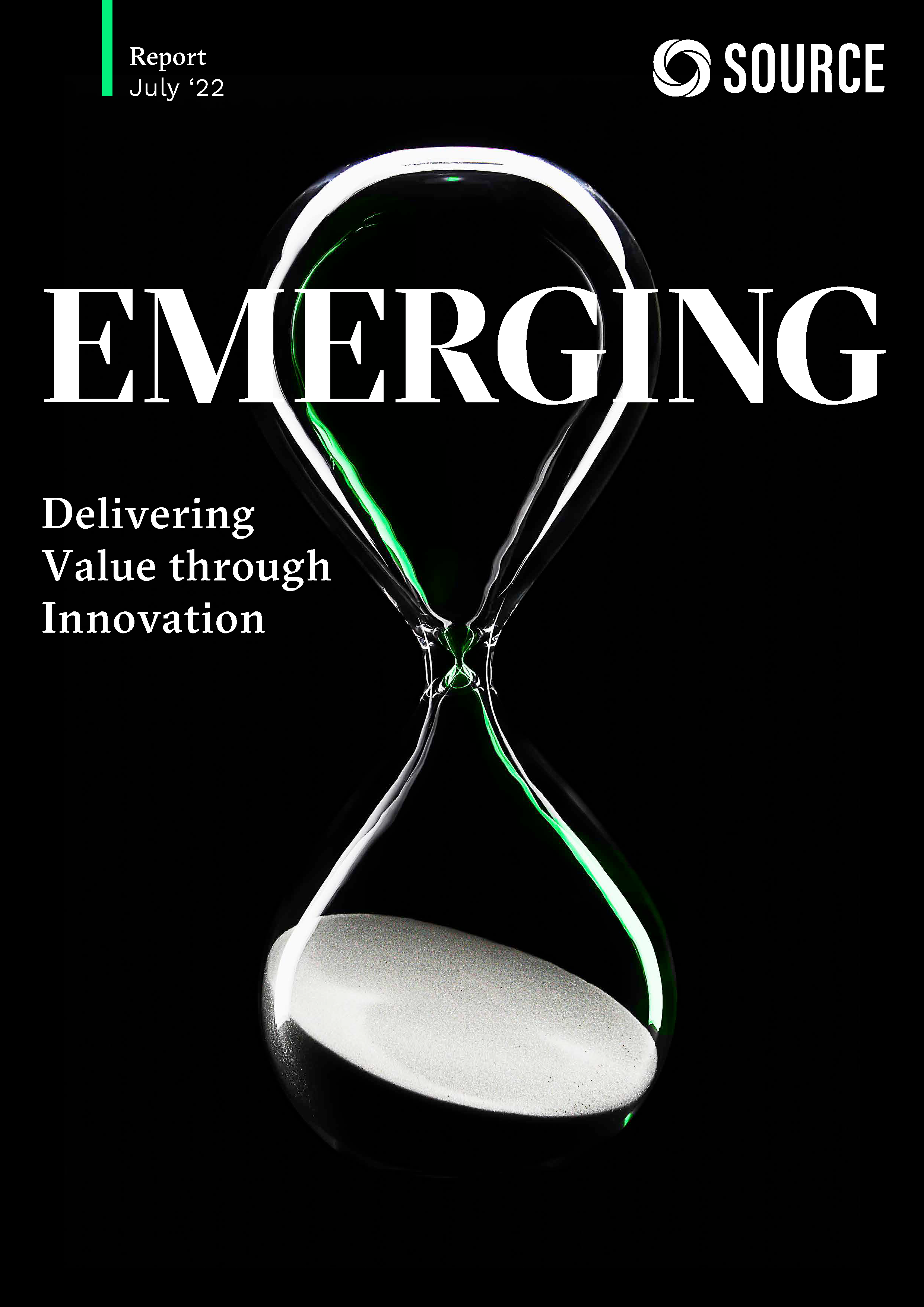 Report front cover - Delivering Value through Innovation
