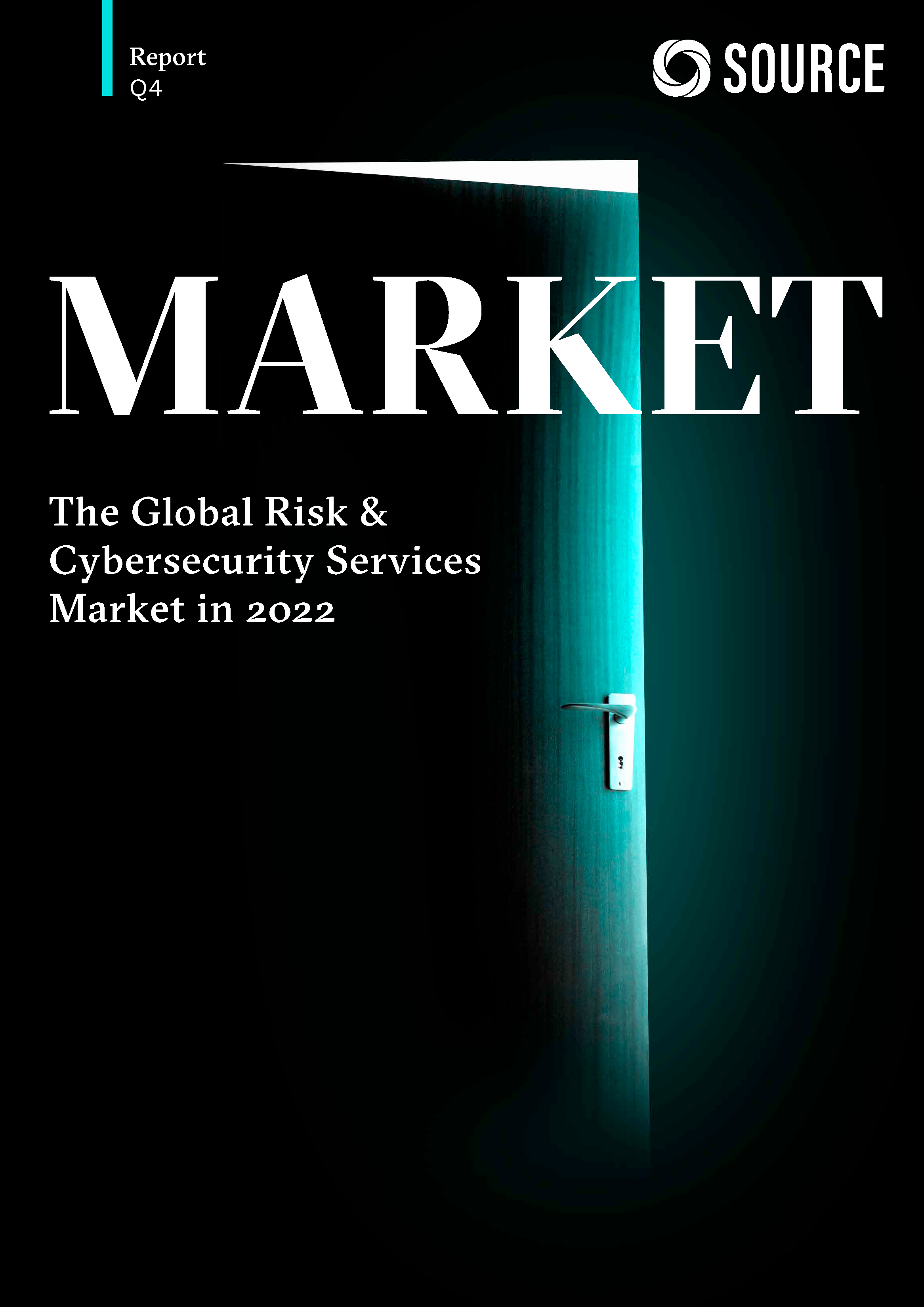 Report front cover - The Global Risk & Cybersecurity Services Market in 2022