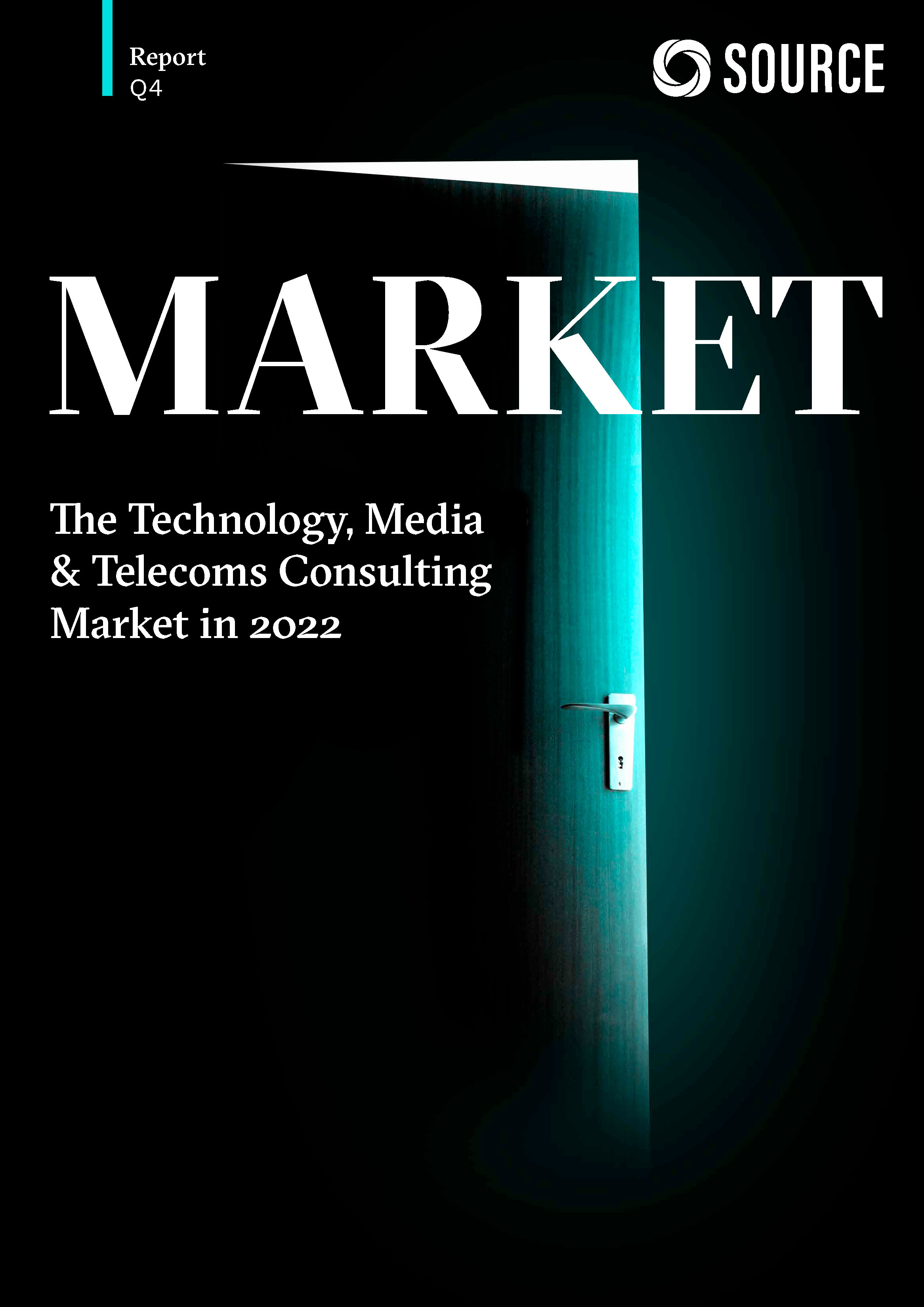 Report front cover - The Technology, Media & Telecoms Consulting Market in 2022