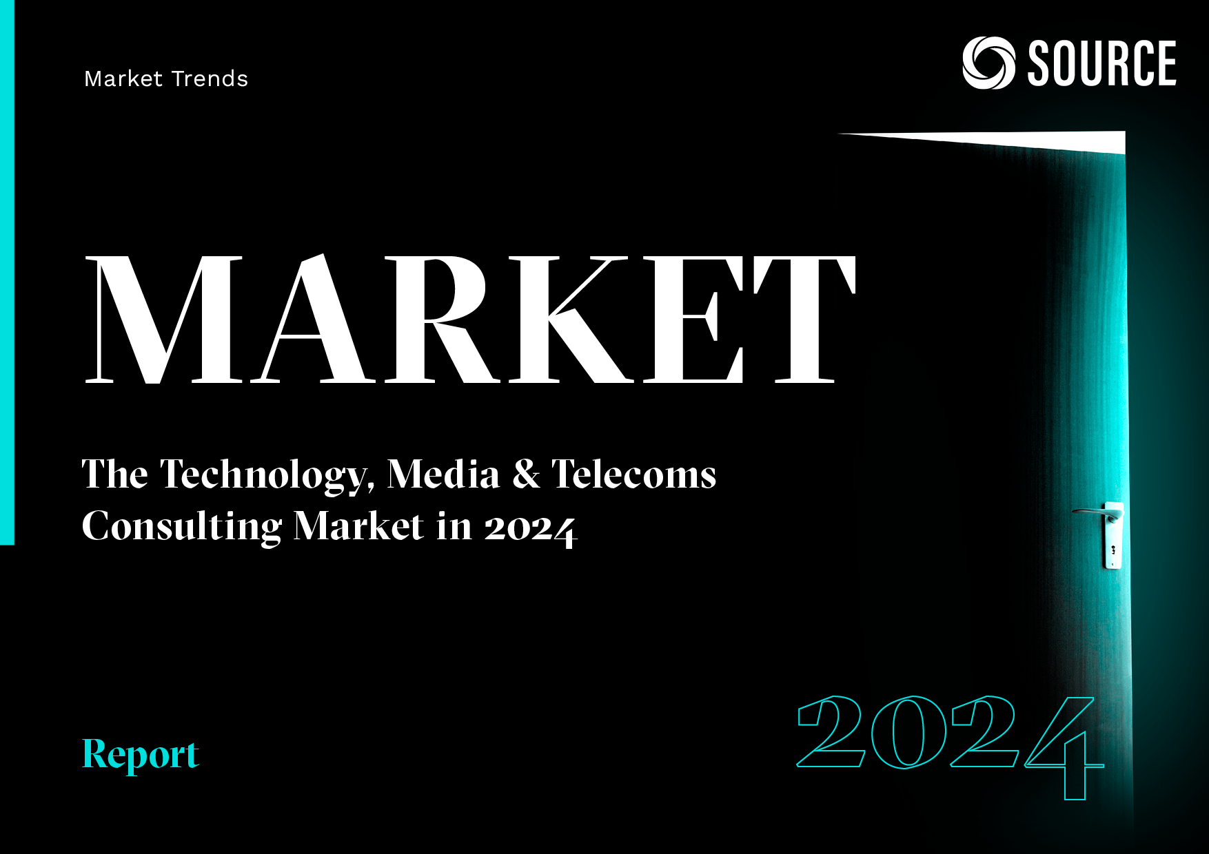 Report front cover - The Technology, Media & Telecoms Consulting Market in 2024