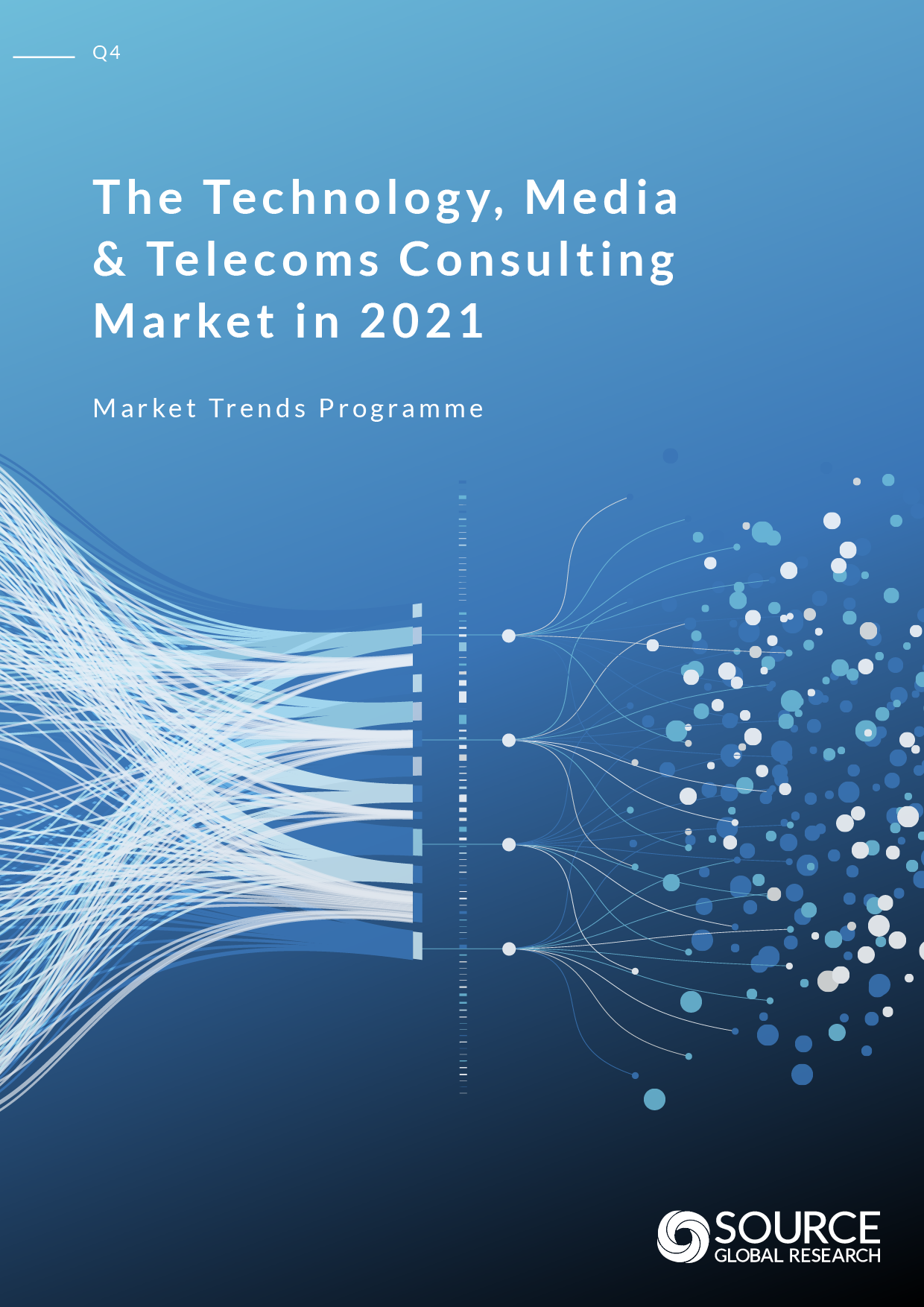 Report front cover - The Technology, Media & Telecoms Consulting Market in 2021