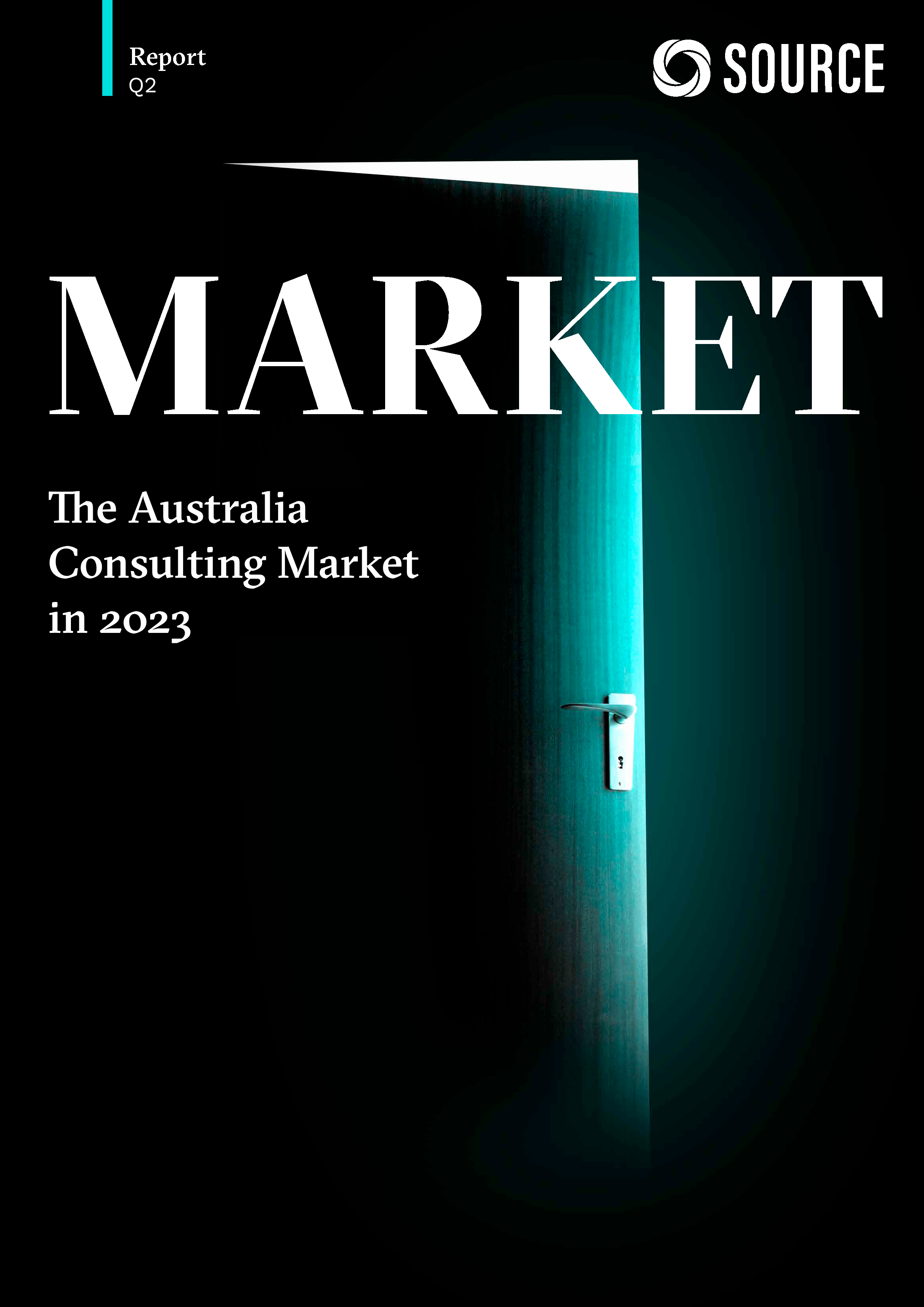 Report front cover - The Australia Consulting Market in 2023