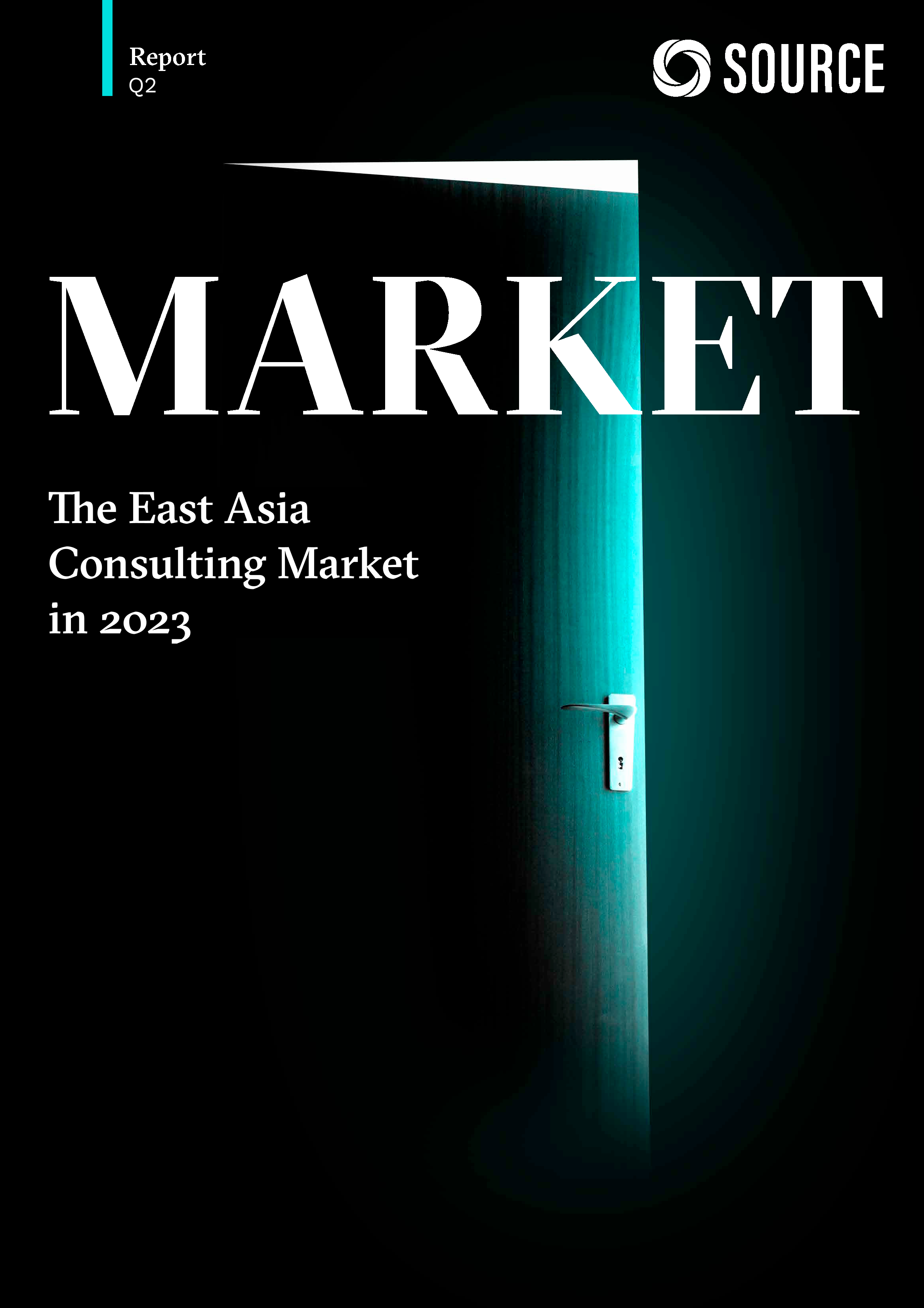Report front cover - The East Asia Consulting Market in 2023