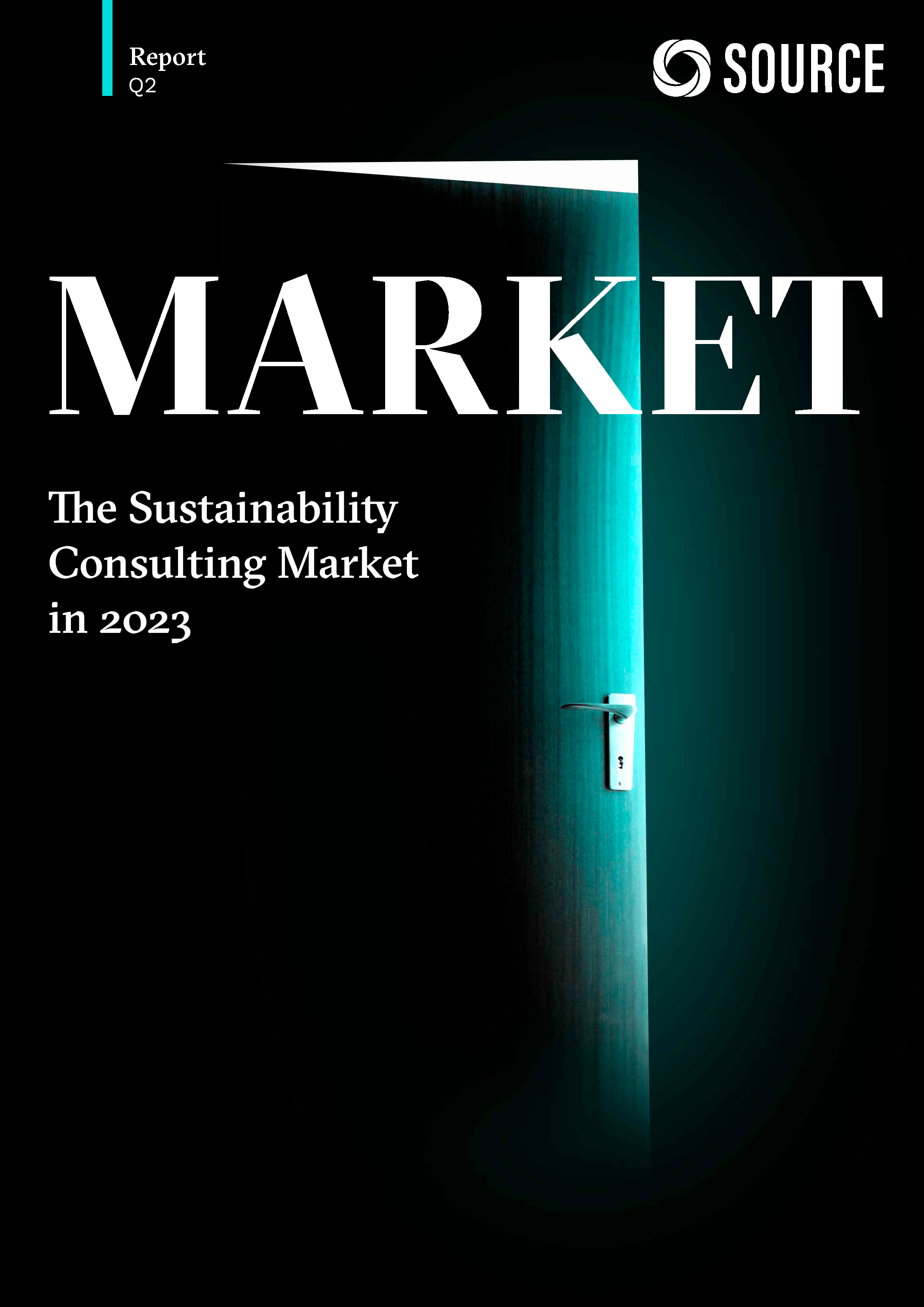 Report front cover - The Global Sustainability Services Consulting Market in 2023