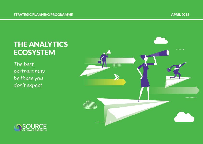Report front cover - The Analytics Ecosystem: The best partners may be those you don’t expect