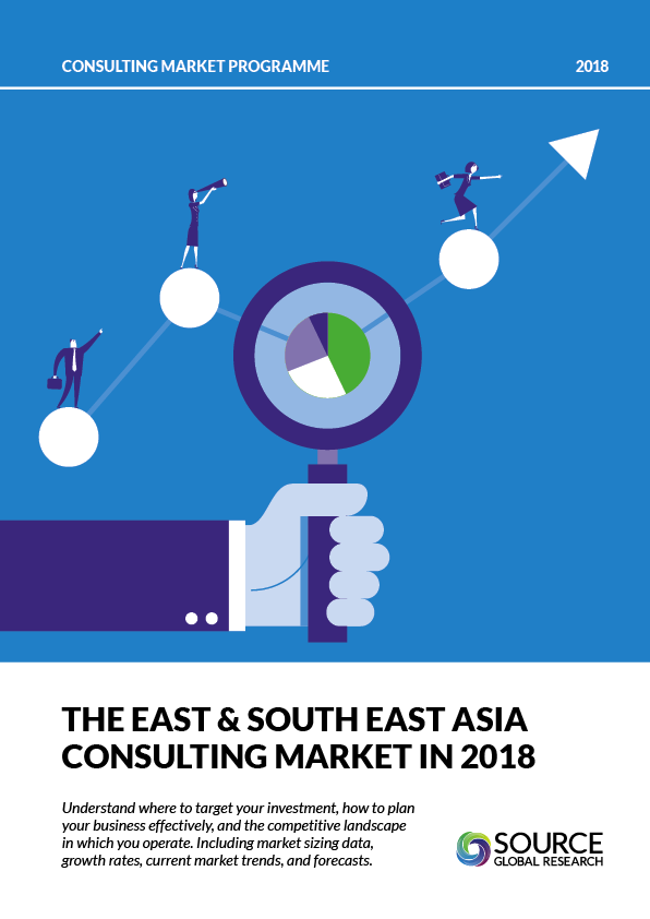 Report front cover - The East & South East Asia Consulting Market