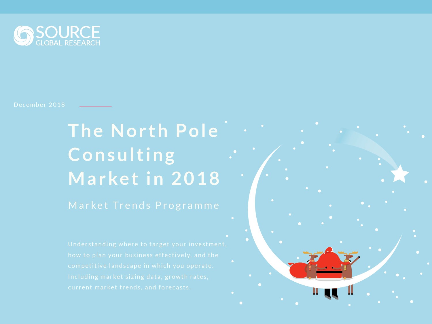 Report front cover - The North Pole Consulting Market in 2018