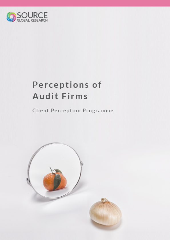 Report front cover - Perceptions of Audit Firms in 2020