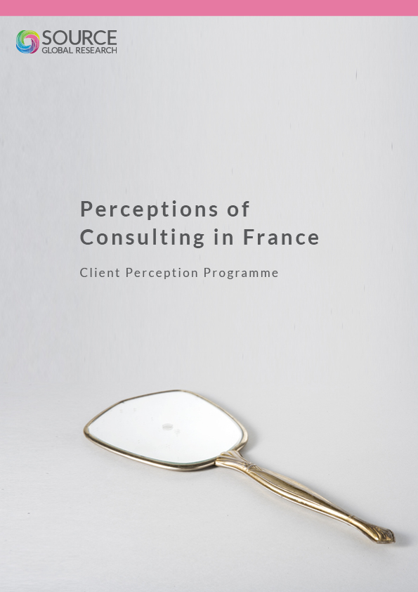 Report front cover - Perceptions of Consulting in France in 2020