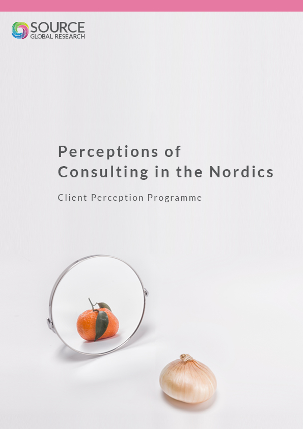 Report front cover - Perceptions of Consulting in the Nordics in 2020