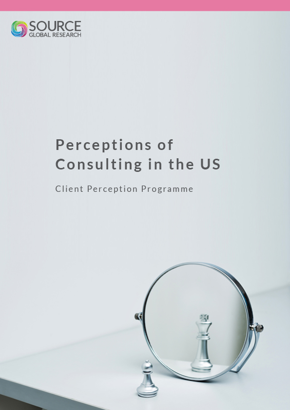Report front cover - Perceptions of Consulting in the US in 2020