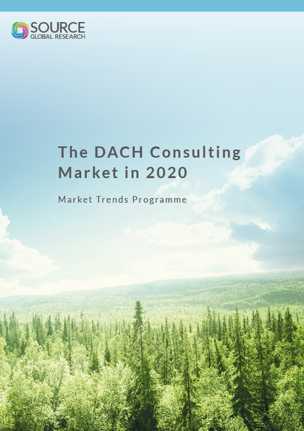 Report front cover - The DACH Consulting Market in 2020