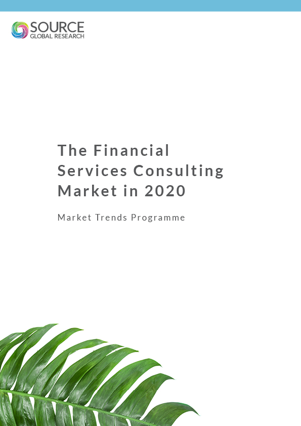 Report front cover - The Financial Services Consulting Market in 2020