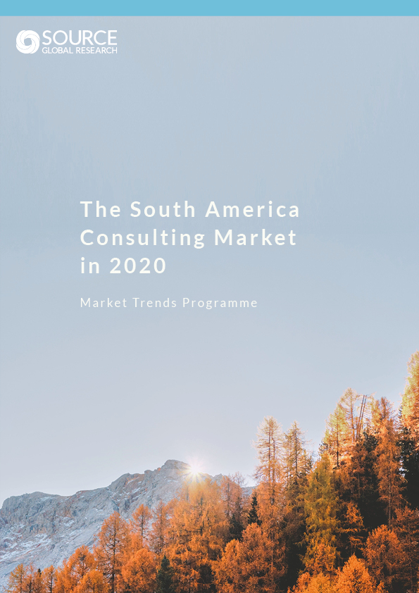 Report front cover - The South America Consulting Market in 2020