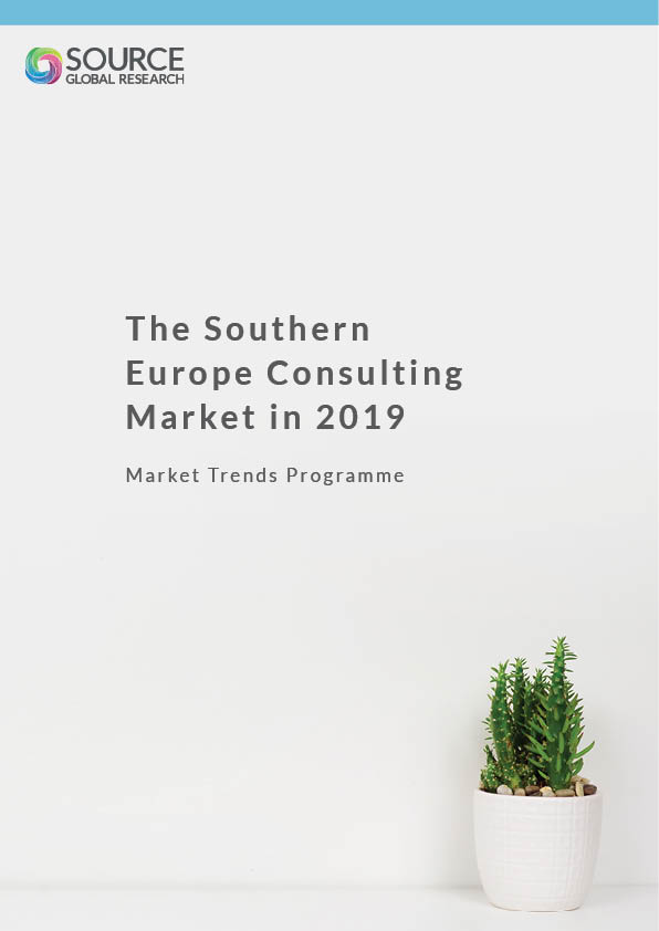 Report front cover - The Southern Europe Consulting Market in 2019