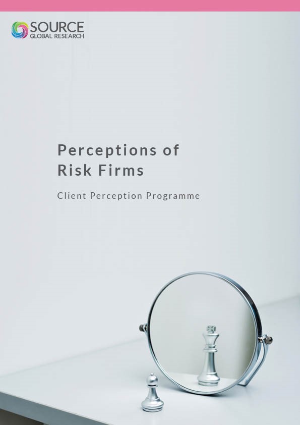 Report front cover - Perceptions of Risk Firms in 2019