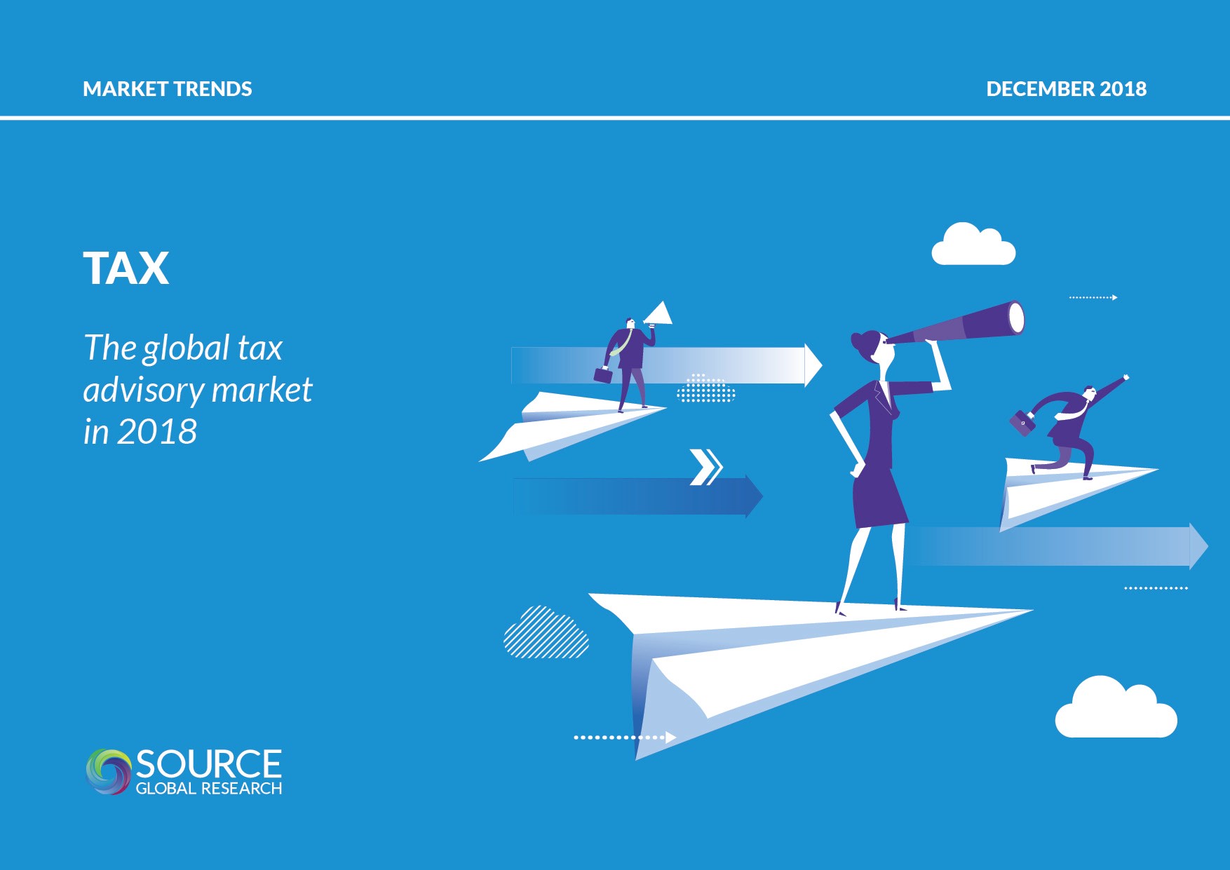 Report front cover - The Global Tax Advisory Market in 2018